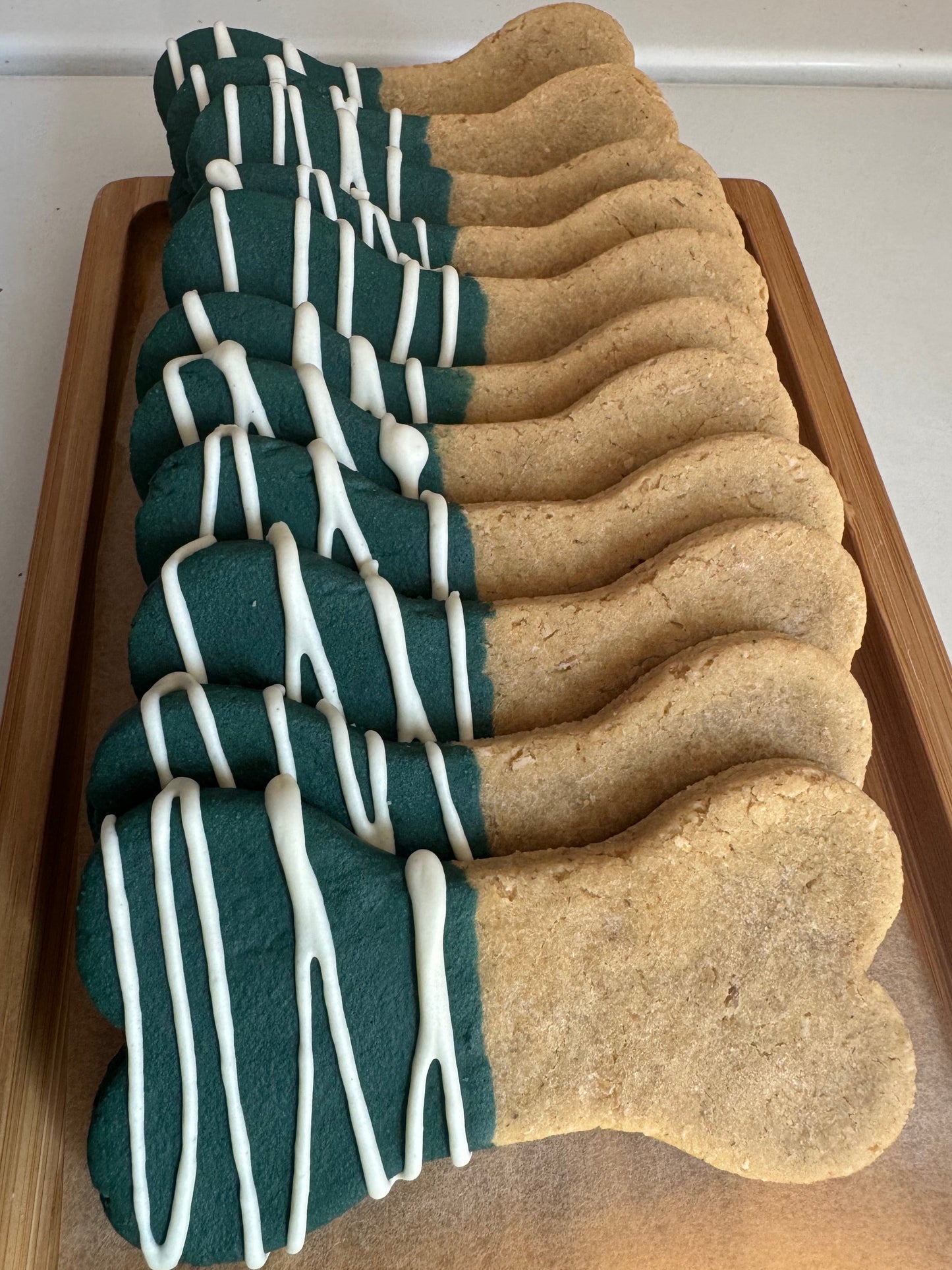 Chicken Cookies w/Spirulina
