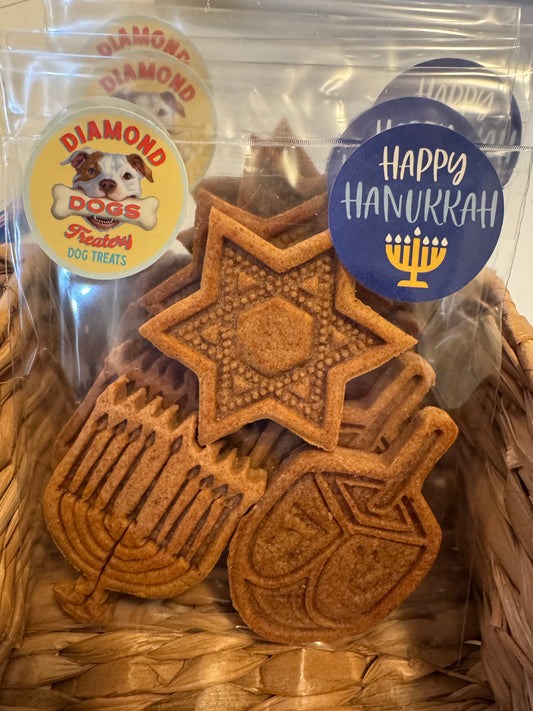 Almond Butter Hanukkah Cookies